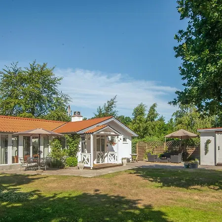 Retro With Three Terraces Near The